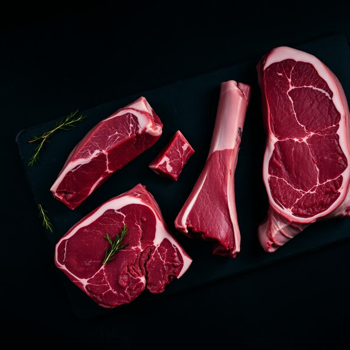 Fresh butchery cuts